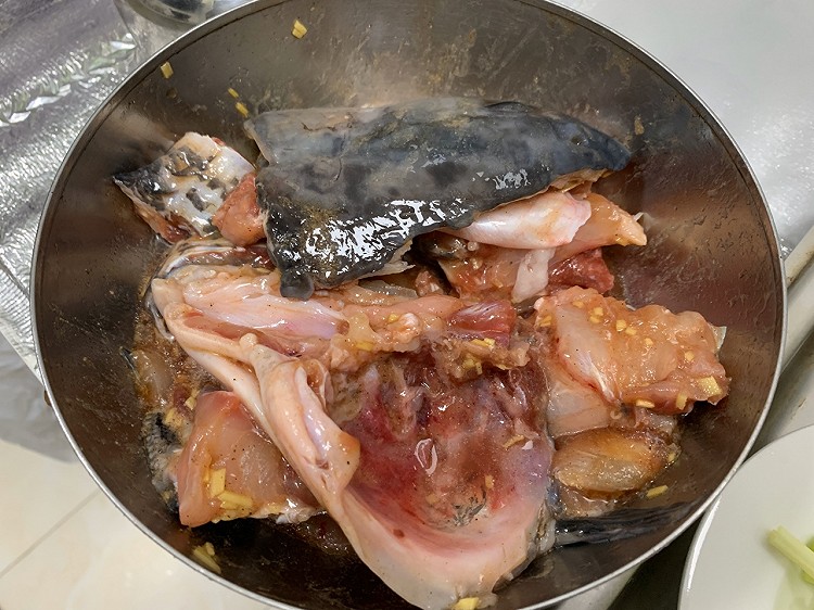 啫啫鱼头煲（粤菜系列）图5