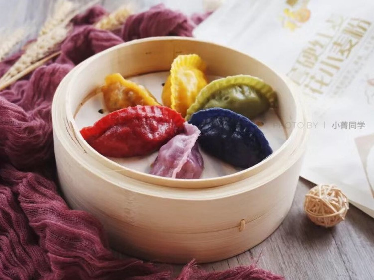 颜值高又好吃的七彩饺子，春节包起来吧！图4