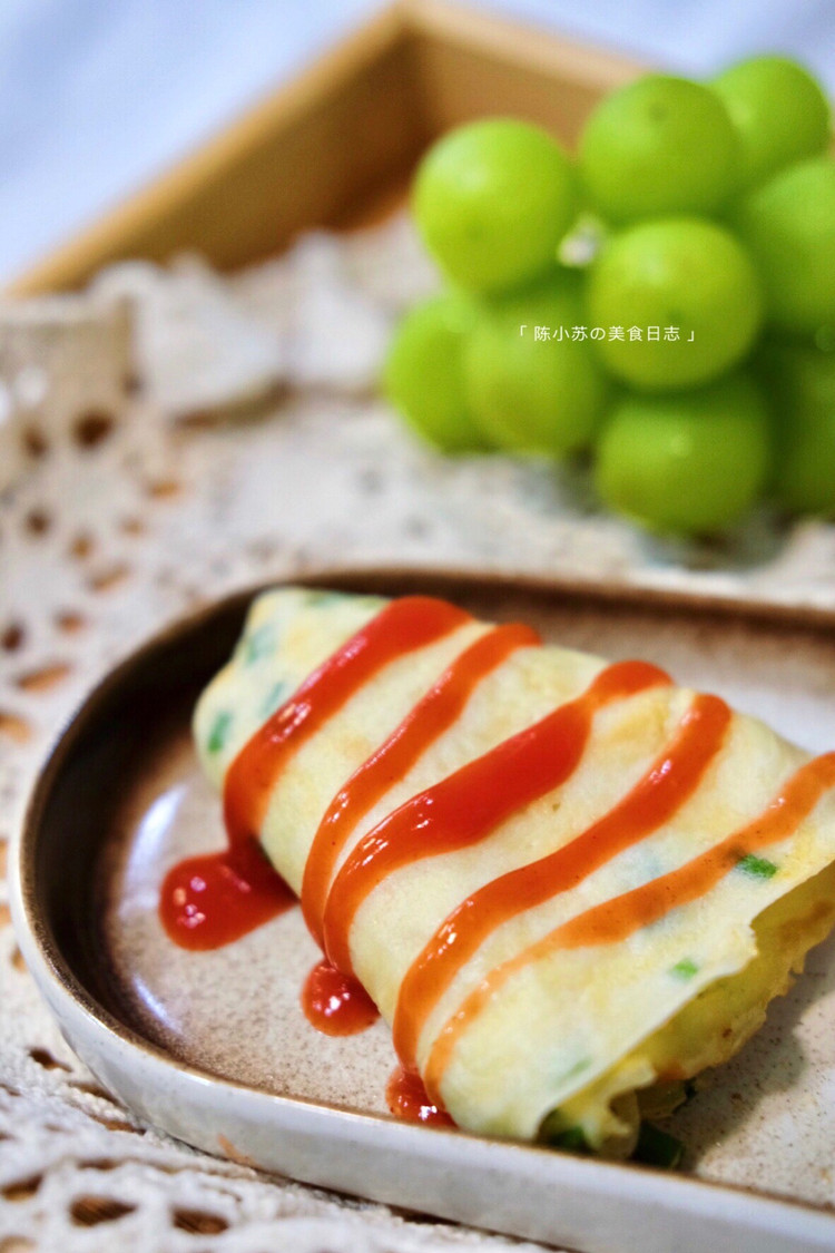 9.24早餐|鸡蛋饼|红豆汤圆|奥尔良烤鸡腿图2