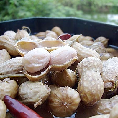 怎样煮出的花生才更够味------五香盐水花生