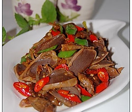  五香杭椒鸭胗-----无辣不欢族的下饭下酒菜的做法