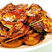 上海毛蟹炒年糕