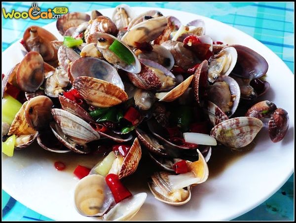 美丽厨娘-辣炒花蛤