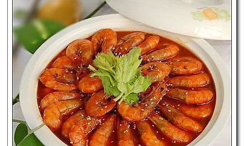 经典川菜之盆盆虾的做法