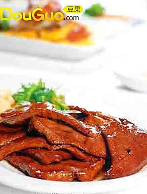 浓香可口的法式煎猪肝