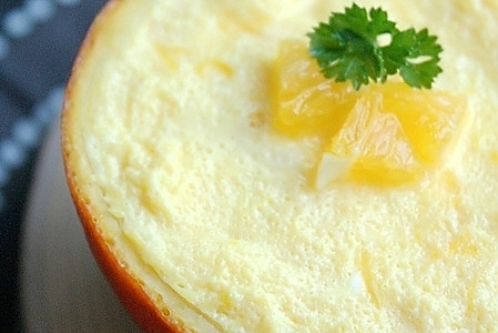 美丽厨娘-鲜橙蒸蛋的做法