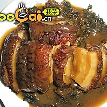 虽油不腻的梅菜扣肉
