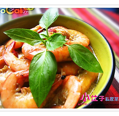 泰式青咖喱虾