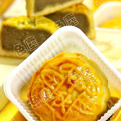 桂香绿豆沙月饼