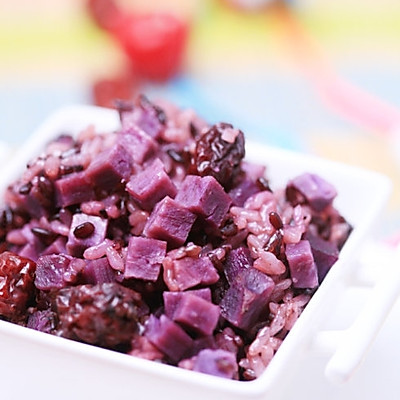 紫薯红枣饭-米饭也时尚