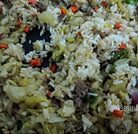 酸菜炒米的做法图解10