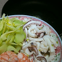 芹香鱿虾的做法图解5