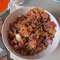 鲍汁蛋包饭的做法图解3