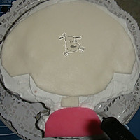 超萌的樱桃小丸子 翻糖蛋糕 附蛋糕+翻糖的细节做法的做法图解8