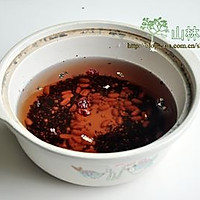 黑糯米红枣芸豆粥的做法图解1