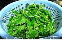 鲜益母草煎鸡蛋的做法图解1