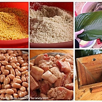 传统裹蒸粽的做法图解1