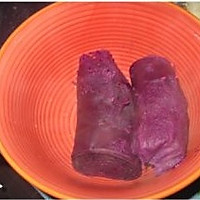 酸奶紫薯泥的做法图解2