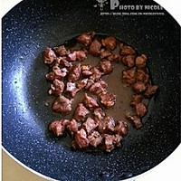 火龙燕麦牛肉粒的做法图解2