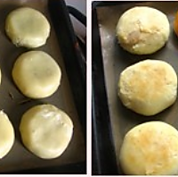 无糖黑芝麻月饼的做法图解3