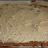 巧克力栗蓉树根蛋糕的做法图解7