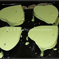 四叶草抹茶红豆冻芝士的做法图解5