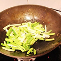 腊味青蒜的做法图解6