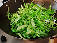 普宁豆酱炒空心菜的做法图解5