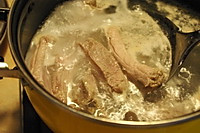 排骨炖豆角的做法图解3