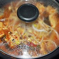 韩式辣白菜鲭鱼汤的做法图解7