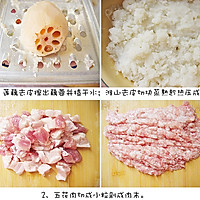 莲藕淮山猪肉丸的做法图解1