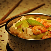 芹香鱿虾的做法图解9