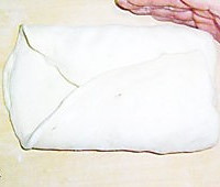 蜜豆桂花王冠面包的做法图解4