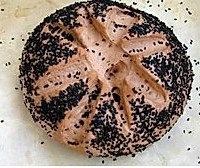 黑芝麻欧包的做法图解2