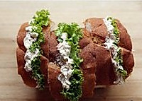 法棍金枪鱼三文治的做法图解5