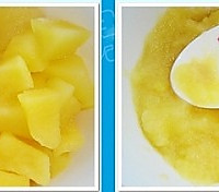 抹茶红豆面包的做法图解1