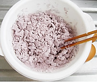 紫米疙瘩肉丸汤的做法图解1