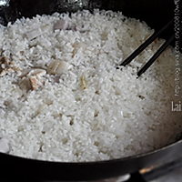 芋头咸干饭的做法图解6