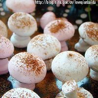 蛋白霜小蘑菇的做法图解9