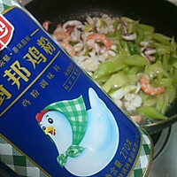 芹香鱿虾的做法图解8