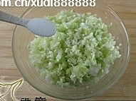 白菜馅饼的做法图解4