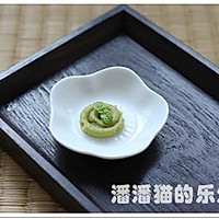 三文鱼梅花刺身的做法图解6