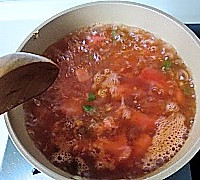 番茄豆腐汤的做法图解6