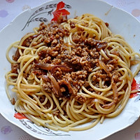 “山寨”意大利肉酱面的做法图解6