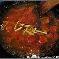 番茄猪肝汤的做法图解6