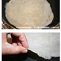 雁荡山著名小吃---麦油煎（卷筒煎饼）的做法的做法图解3