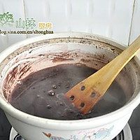 黑糯米红枣芸豆粥的做法图解3