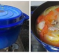 番茄牛尾清汤的做法图解4