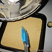 奶油气孔蛋糕的做法图解7