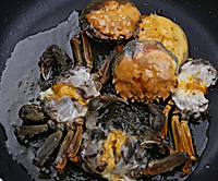 石锅粉丝螃蟹煲的做法图解5